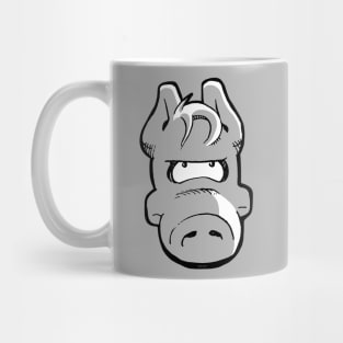 Cerebus Head Mug